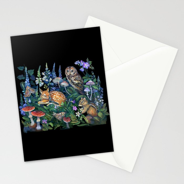 Enchanted Forest Stationery Card Gallery Image 2