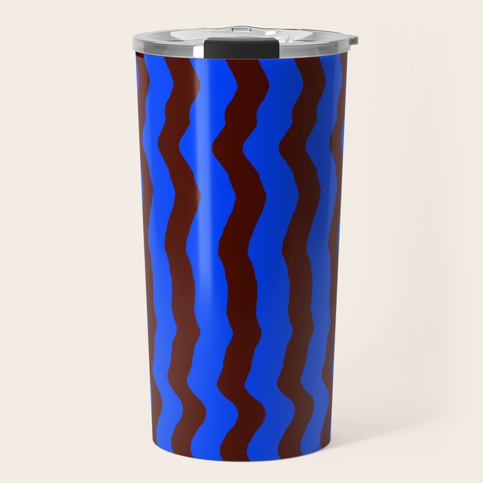 Vibra - Blue Travel Mug Gallery Image 1