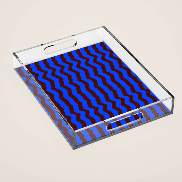 Vibra - Blue Acrylic Tray Gallery Image 1