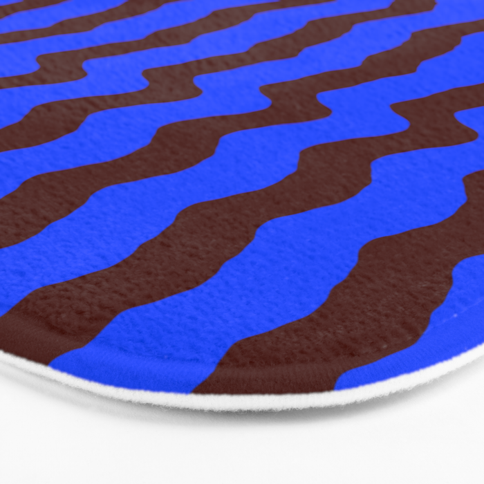 Vibra - Blue Bath Mat Gallery Image 3