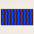 Vibra - Blue Desk Mat Gallery Image 3