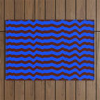 Vibra - Blue Outdoor Rug Gallery Image 1