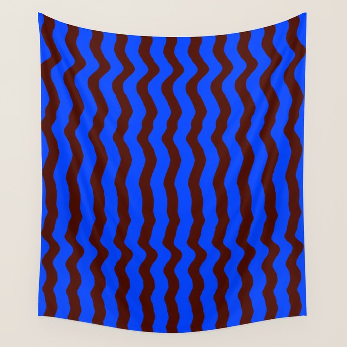 Vibra - Blue Wall Tapestry Gallery Image 4