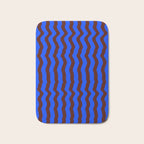 Vibra - Blue Bath Mat Gallery Image 1