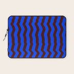 Vibra - Blue Laptop Sleeve Gallery Image 1