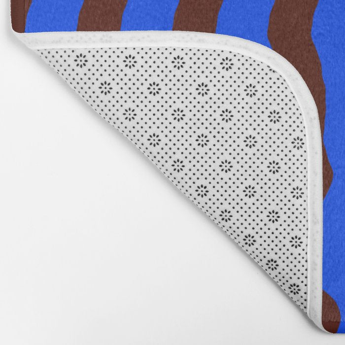 Vibra - Blue Bath Mat Gallery Image 2