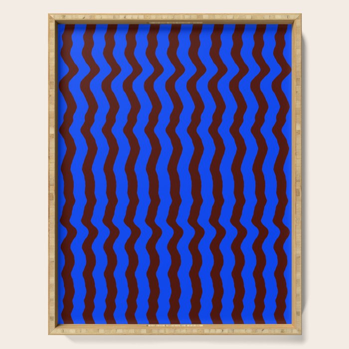 Vibra - Blue Serving Tray Gallery Image 1