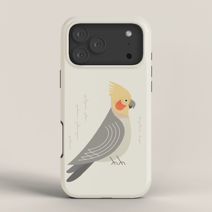Cockatiel, Bird of Australia iPhone Case Gallery Image 4