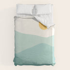 Peaceful Mountain Landscape Duvet Cover Gallery Image 6