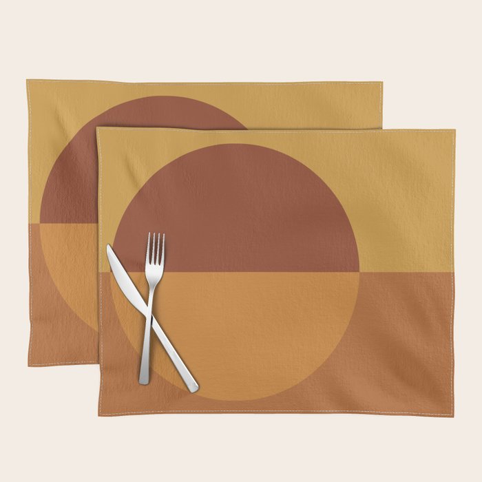 Color Block Abstract VIII Placemat Gallery Image 1