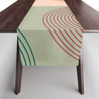 geometric abstract 158 Table Runner Gallery Image 1