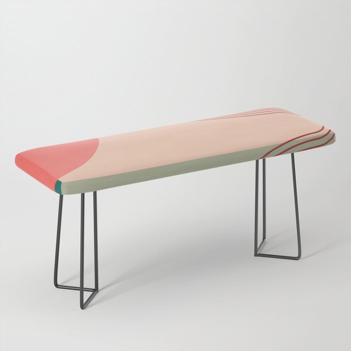 geometric abstract 158 Bench Gallery Image 1