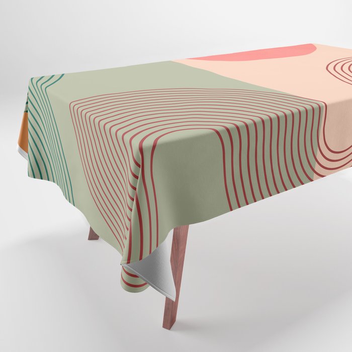 geometric abstract 158 Tablecloth Gallery Image 1