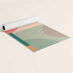 geometric abstract 158 Yoga Mat Gallery Image 2