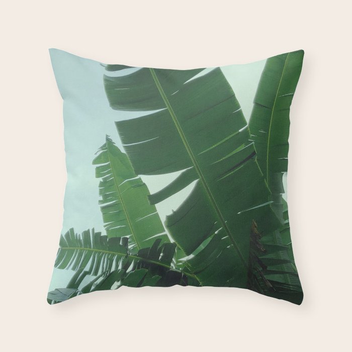 Tropical Evening Throw Pillow Gallery Image 1