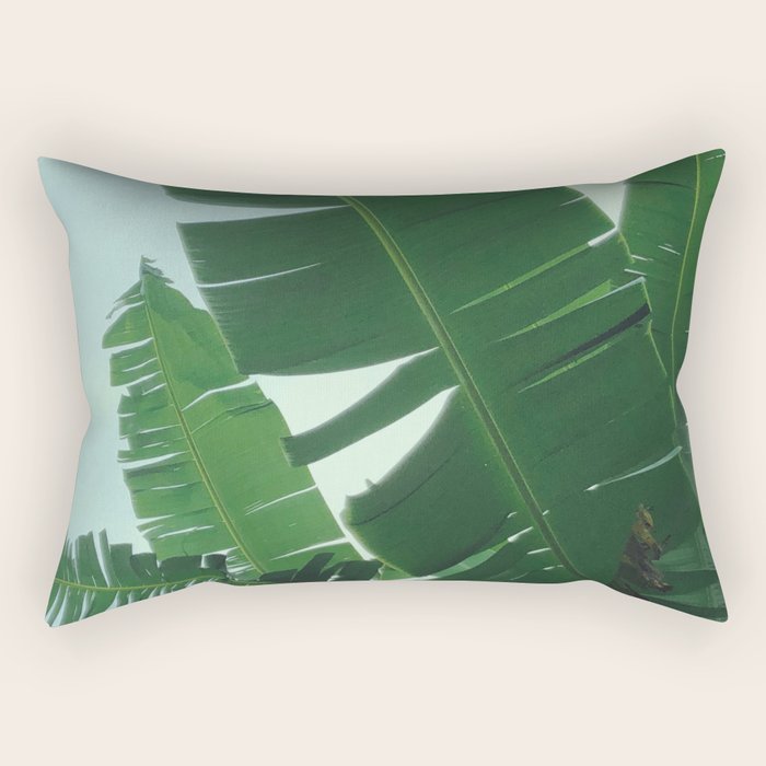 Tropical Evening Rectangular Pillow Gallery Image 2