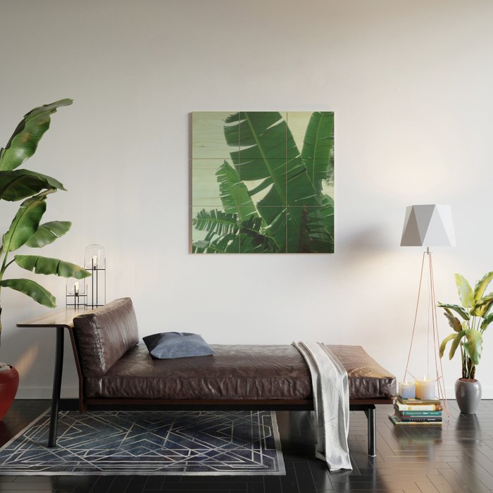 Tropical Evening Wood Wall Art Gallery Image 2