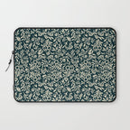 Bold Folk floral pattern Laptop Sleeve Gallery Image 1