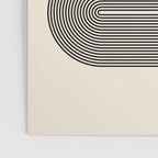 Abstraction_LINE_BLACK_DOT_VISUAL_ART_Minimlism_001A Poster Gallery Image 3