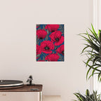 Night poppy garden  Poster Gallery Image 2