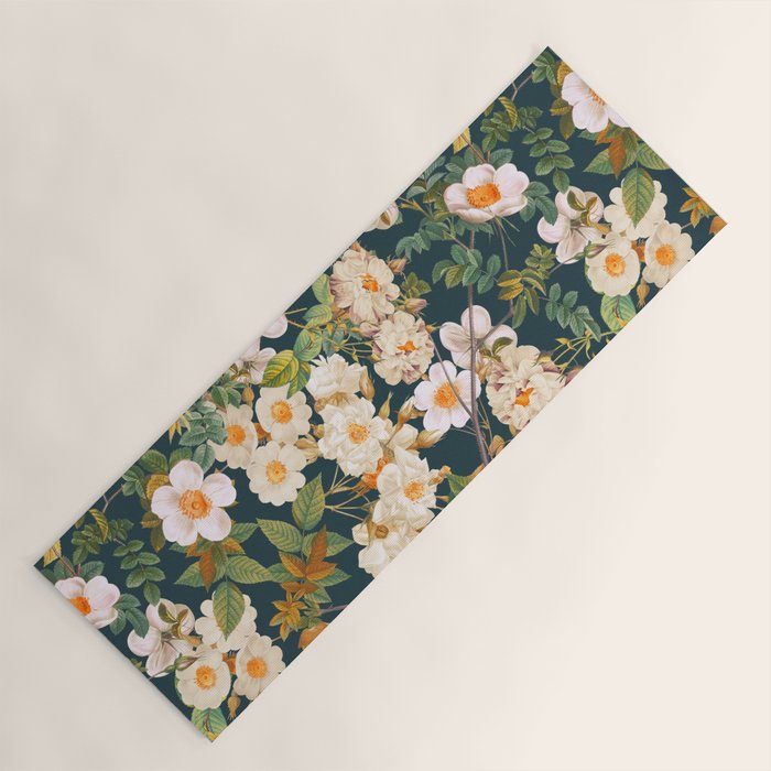 Flower Vintage Garden VI Yoga Mat Gallery Image 1