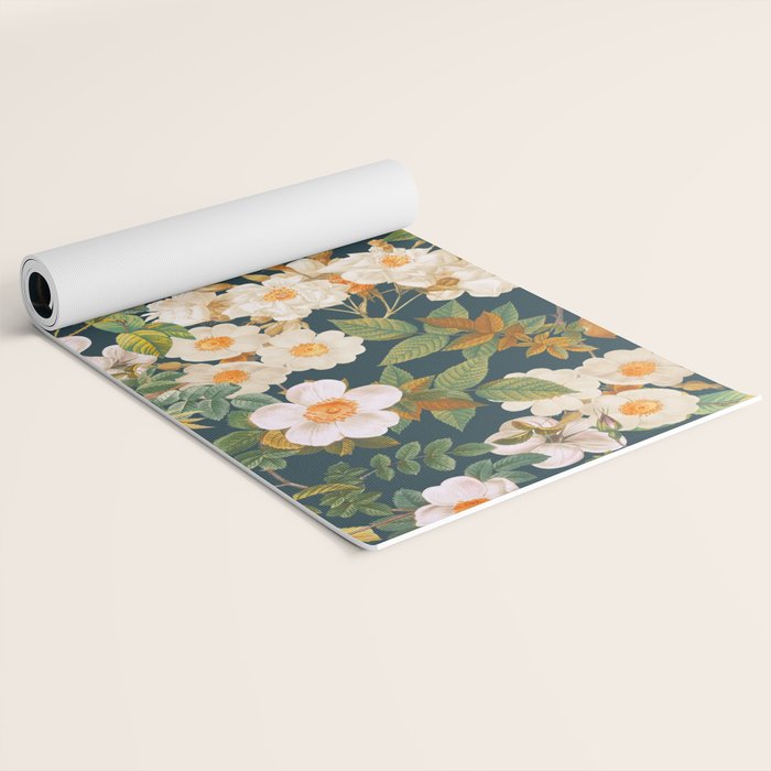 Flower Vintage Garden VI Yoga Mat Gallery Image 2