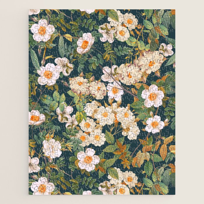 Flower Vintage Garden VI Jigsaw Puzzle Gallery Image 1
