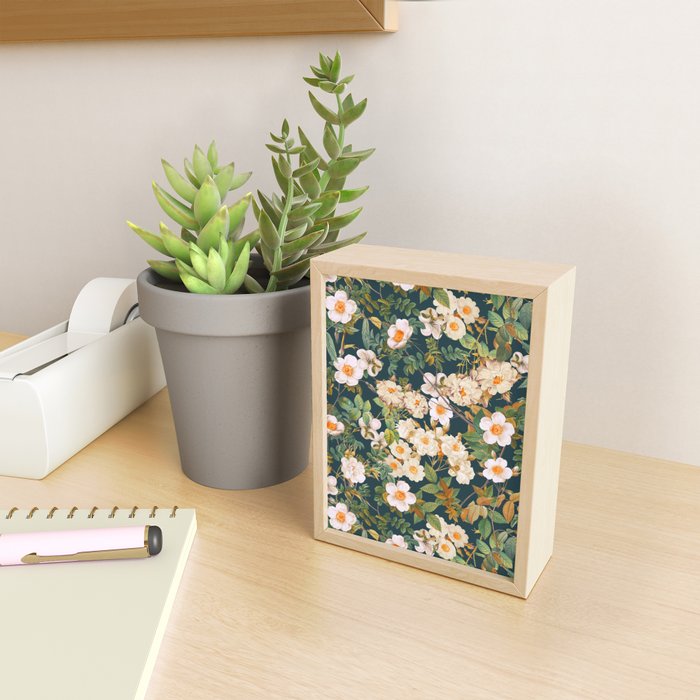 Flower Vintage Garden VI Mini Art Print Gallery Image 2