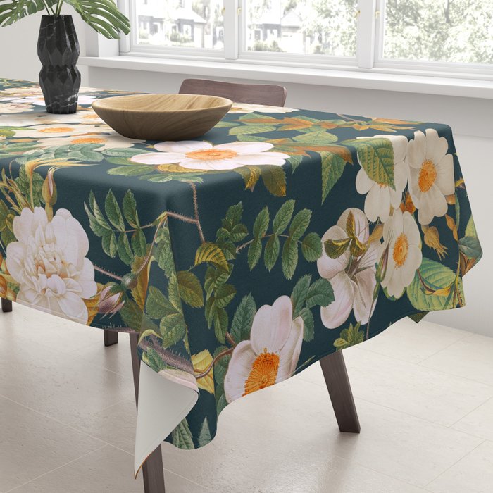 Flower Vintage Garden VI Tablecloth Gallery Image 3