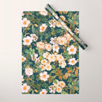 Flower Vintage Garden VI Wrapping Paper Gallery Image 1