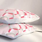 City life connections pearl pink Pillow Sham Gallery Image 3