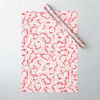 City life connections pearl pink Wrapping Paper Gallery Image 1