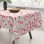 City life connections pearl pink Tablecloth Gallery Image 3