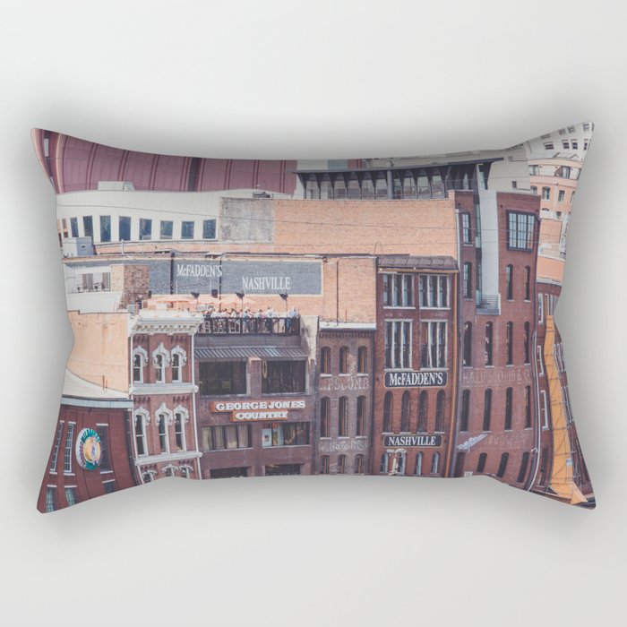 Nashville Riverfront Rectangular Pillow Gallery Image 2