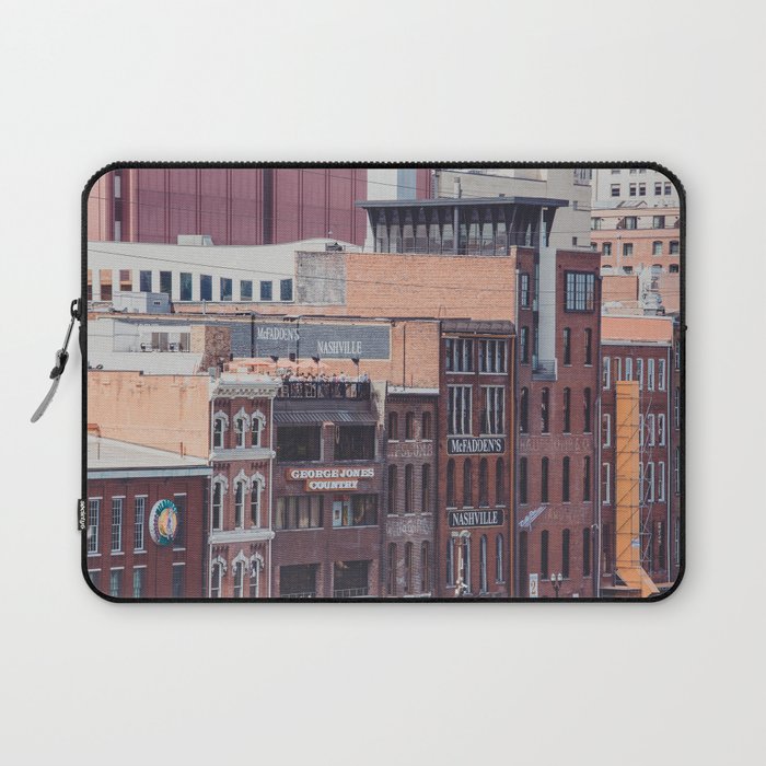 Nashville Riverfront Laptop Sleeve Gallery Image 1