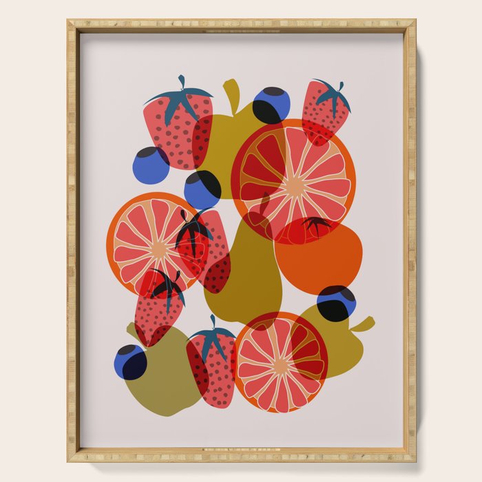 TuttiFrutti Serving Tray Gallery Image 1