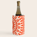 Red Sun Mandala Wine Chiller Gallery Image 3