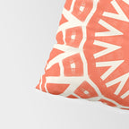 Red Sun Mandala Pillow Sham Gallery Image 4