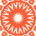Red Sun Mandala Coffee Mug Gallery Image 2