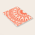 Red Sun Mandala Notebook Gallery Image 3
