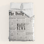 The Daily Mage Fantasy Newspaper Comforter Gallery Image 6