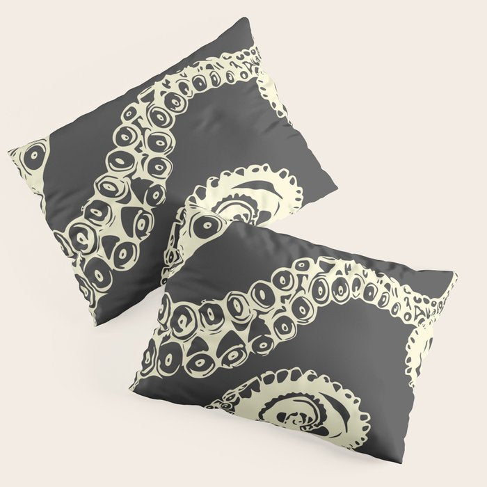 Vintage sea monster Pillow Sham Gallery Image 3