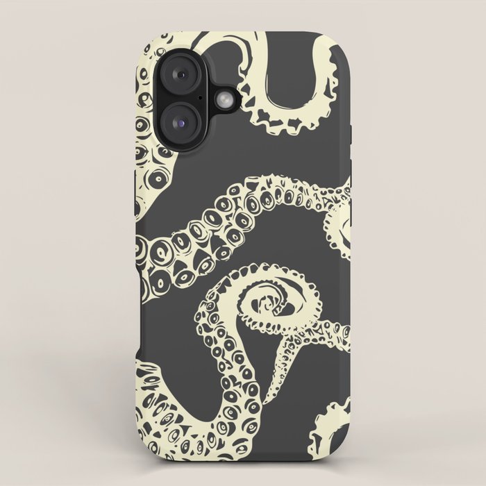 Vintage sea monster iPhone Case Gallery Image 1
