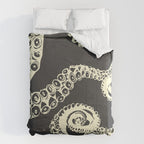 Vintage sea monster Comforter Gallery Image 6