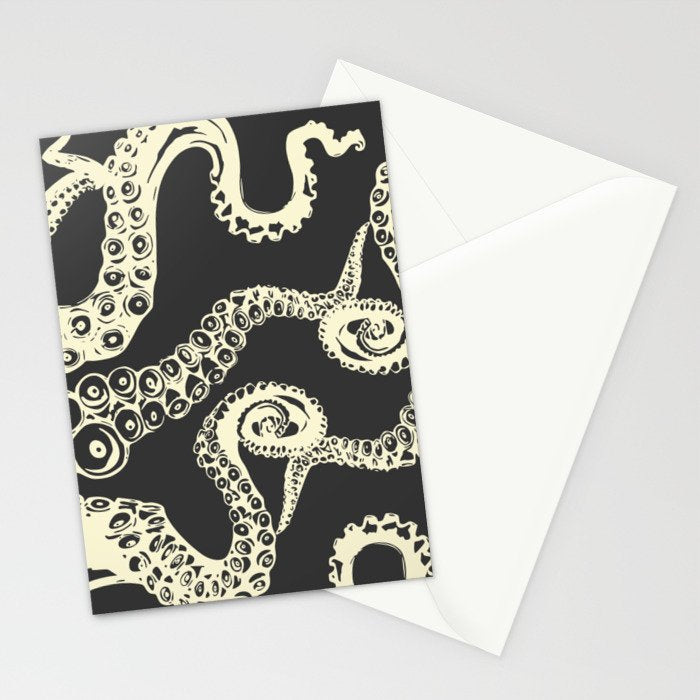 Vintage sea monster Stationery Card Gallery Image 2