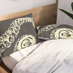 Vintage sea monster Pillow Sham Gallery Image 2