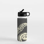 Vintage sea monster Water Bottle Gallery Image 1
