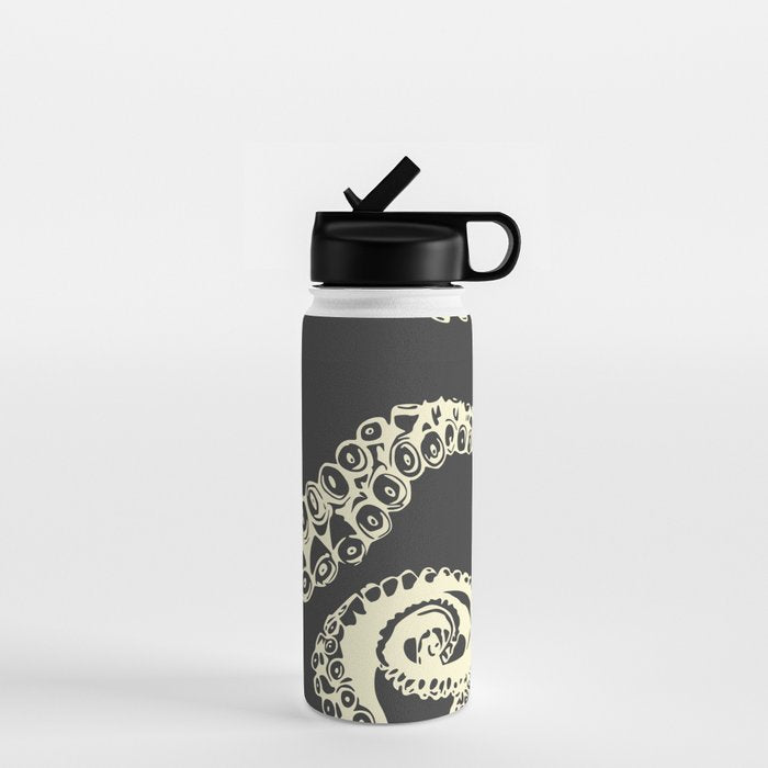 Vintage sea monster Water Bottle Gallery Image 1