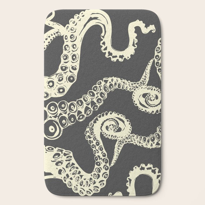 Vintage sea monster Bath Mat Gallery Image 2