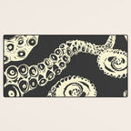 Vintage sea monster Desk Mat Gallery Image 3